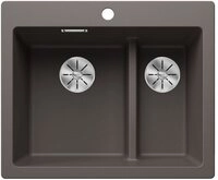 Blanco Granitsp&uuml;le PLEON 6 SPLIT, Silgranit, Handbedienung, 61,5/510 cm