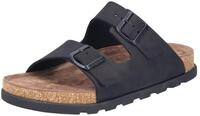 Rieker Pantolette Sommerschuh, Strandschuh, Hausschuh mit bequemem Fu&szlig;bett