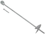 Tetzner & Jentzsch Pfostentr&auml;ger Erdanker 60 cm Bodenanker f&uuml;r Schaukel...