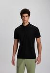 Poloshirt ICEPEAK "H POLOSHIRT BELLMONT", Herren, Gr. S, schwarz, Obermaterial: 100%