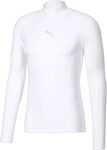 PUMA Thermounterhemd Puma Herren LIGA Baselayer Tee LS Warm Mock