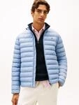 Steppjacke TOMMY HILFIGER "PACKABLE RECYCLED JACKET", Herren, Gr. S, blau (brisk