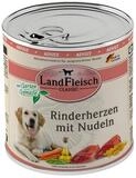 LANDFLEISCH Classic Rinderherzen mit Nudeln & Gartengem&uuml;se 800 g - 6 St&uuml;ck,