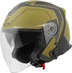 Bogotto Motorradhelm H586 BT Illus Bluetooth Jethelm, Integriertes
