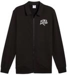 Trainingsjacke PUMA "CLASS TRACK JACKET TR", Herren, Gr. S, schwarz (puma schwarz),