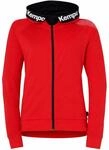 Trainingsjacke KEMPA "Kapuzenjacke Core 26 Women", Herren, Gr. L, rot, Obermaterial: