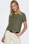 Kurzarmpullover ONLY "ONLSUNNY S/S PULLOVER NOOS KNT", Damen, Gr. XS, gr&uuml;n