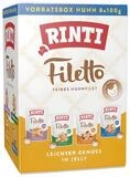 Rinti Filetto Multibox 8 x 100 g - 4 St&uuml;ck, Nassfutter f&uuml;r: Hund