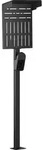 Inline Elektroauto-Ladestation Universal Wallbox-Standfu&szlig; XL mit EV-Ladekabel...