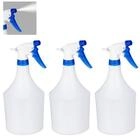 relaxdays Spr&uuml;hflasche 3er Set, blau