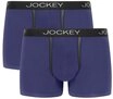 Jockey Trunk Chafe Proof Pouch (2er Pack) mittlere Bundh&ouml;he, Logobund
