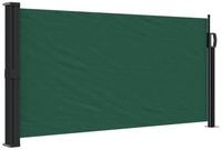 vidaXL Seitenmarkise 100 x 300 cm Seitenmarkise Ausziehbar Dunkelgr&uuml;n 100x300...