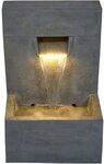 AcquaArte Gartenbrunnen Wasserspiel Wasserfall POSADA, Komplettset mit