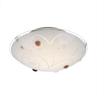 GLOBO LIGHTING LED Deckenleuchte, LED-Leuchtmittel fest verbaut, Warmwei&szlig;,