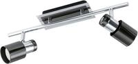 EGLO Deckenleuchte Davida 1 Deckenlampe, Deckenspot aus Metall, Wohnzimmerlampe,
