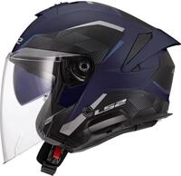 LS2 Motorradhelm OF618 Verso II Air Jethelm, Vorbereitet F&uuml;r
