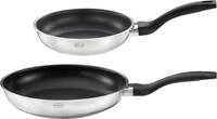 R&Ouml;SLE Pfannen-Set BasicLine, Edelstahl 18/10 (Set, 2-tlg., Pfanne &Oslash; 20 cm,...