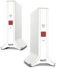 Fritz! FRITZ!Mesh Set 4200 2er-Set WLAN-Repeater, WLAN Mesh-System mit Triband...