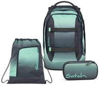 Satch Schulrucksack Pack (3tlg., inkl. Schlamperbox und Sportbeutel)