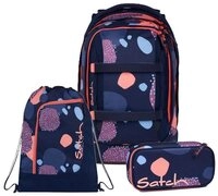 Satch Schulrucksack Pack (3tlg., inkl. Schlamperbox und Sportbeutel)