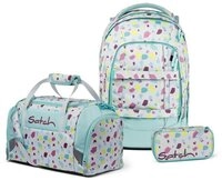 Satch Schulrucksack Pack (3tlg., inkl. Schlamperbox und Sporttasche)