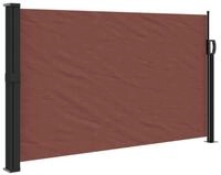 vidaXL Seitenmarkise 117 x 300 cm Seitenmarkise Ausziehbar Braun 120x300 cm