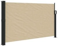 vidaXL Seitenmarkise 120 x 500 cm Seitenmarkise Ausziehbar Beige 120x500 cm