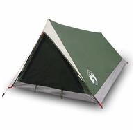 vidaXL Kuppelzelt Campingzelt 2 Personen Gr&uuml;n Wasserfest, (1 tlg)