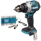 Makita Schlagbohrmaschine DHP 489 Z 18 V 73 Nm Brushless + 22 tlg. Bit Set -...