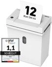 IDEAL Aktenvernichter IDEAL SHREDCAT 8200 CC, 2 x 12 mm Partikelschnitt,
