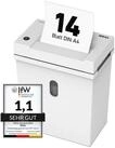 IDEAL Aktenvernichter IDEAL Shredcat 8200 CC, 4 x 40 mm Partikelschnitt,