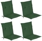 Beautissu Sitzauflage 4er Set Niedriglehner Auflage Loft NL, 100x50x6cm,...
