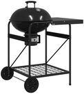 vidaXL Holzkohlegrill 91 x 71 x 107 cm Grillwagen Schwarz mit Deckel 96x72x113...