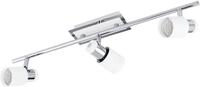 EGLO Deckenleuchte Davida Deckenlampe, Deckenspot aus Metall, Wohnzimmerlampe, GU10,