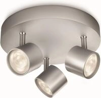 Philips LED Deckenspot myLiving Star 3flg., 1500lm, Wei&szlig;, LED fest integriert,