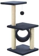 vidaXL Kratzbaum, Katzenbaum Sisal 65 cm Dunkelblau