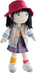 Haba Stoffpuppe Yuki, Mit Top, Sweatjacke und Hut