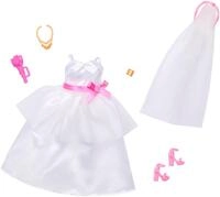 Barbie Puppenkleidung Barbie Fashions, Barbie-Mode, Set mit Braut-Outfit, f&uuml;r