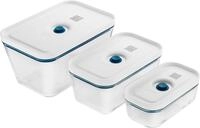 Zwilling Vakuumbeh&auml;lter Fresh & Save, Borosilikatglas, (Set, 3-tlg),