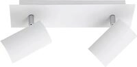 TRIO Leuchten LED Deckenstrahler Trio Leuchten 2er Spot Marley GU10, wei&szlig; matt, Ohne