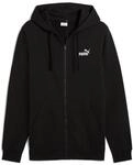 Kapuzensweatshirt PUMA "ESS NO 1 LOGO FULL-ZIP HOODIE TR", Herren, Gr. S, puma