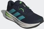 Laufschuh ADIDAS PERFORMANCE "GALAXY 7", Herren, Gr. 43, blau (aurora ink, mint ton,