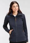 Fleecejacke POLARINO, Damen, Gr. 46, blau (marine), Fleece, Obermaterial: 100%