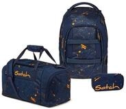 Satch Schulrucksack Pack (3tlg., inkl. Schlamperbox und Sporttasche)