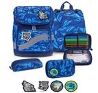 Belmil Schulranzen Belmil Premium Smarty Plus Schulranzenset 5-teilig - "Glacier