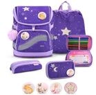 Belmil Schulranzen Belmil Premium Smarty Plus Schulranzenset 5-teilig - Dahlia