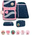 Belmil Schulranzen Belmil Smarty ergonomisches Schulranzenset 5tlg. - In Love...