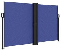 vidaXL Seitenmarkise 140 x 600 cm Seitenmarkise Ausziehbar Blau 140x600 cm