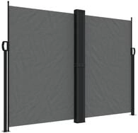 vidaXL Seitenmarkise 180 x 1200 cm Seitenmarkise Ausziehbar Anthrazit 180x600 cm
