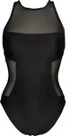 Arena Badeanzug WOMEN'S ARENA MESH PANELS SWIMSUIT SWIM PRO BACK BLACK 42